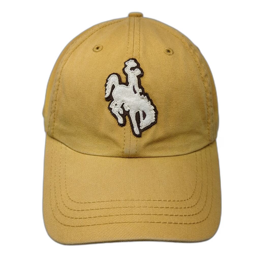 American Dry Goods Yellow Baseball Cap One Size Jackson Hole Wyoming Cotton Hat